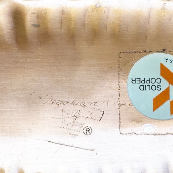 Vintage Solid Hammered Copper Candle Holders Candelabra Snuffer Gregorian MCM - Picture 8 of 14